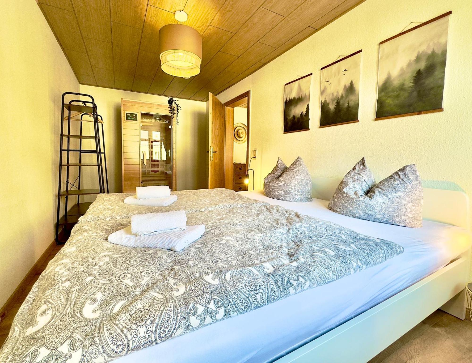Ferienwohnung Nahe Schloss Kuckuckstein,Infrarotsauna, Hunde Liebstadt Exteriér fotografie