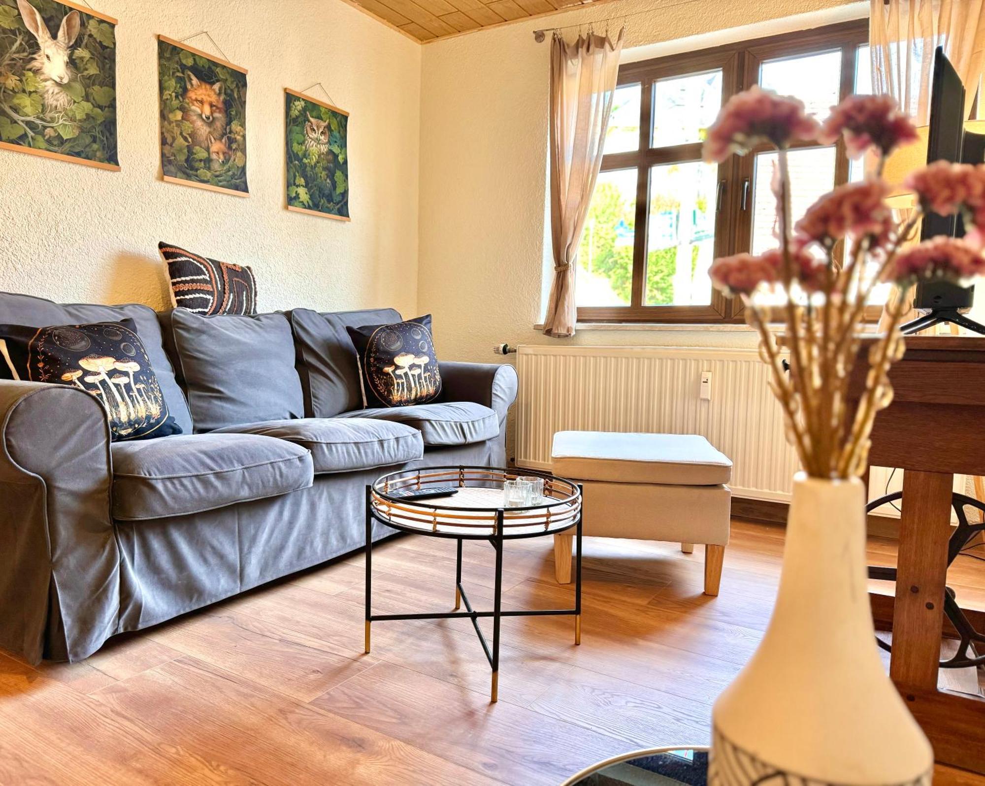 Ferienwohnung Nahe Schloss Kuckuckstein,Infrarotsauna, Hunde Liebstadt Exteriér fotografie