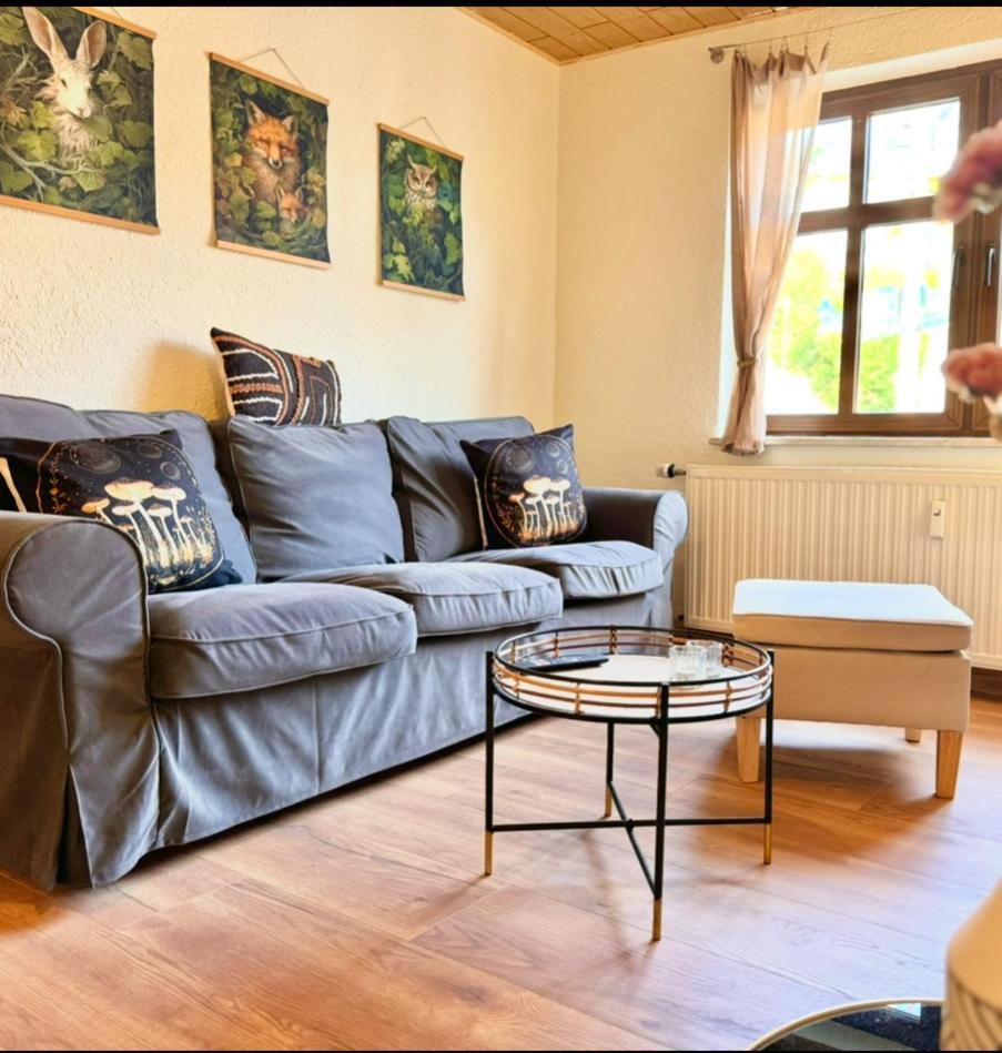 Ferienwohnung Nahe Schloss Kuckuckstein,Infrarotsauna, Hunde Liebstadt Exteriér fotografie